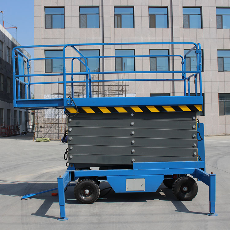 移動(dòng)剪叉高空升降作業(yè)平臺(tái)（帶伸縮臺(tái)面）
