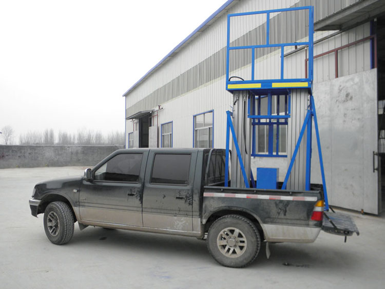 車(chē)載鋁合金式液壓升降平臺(tái)