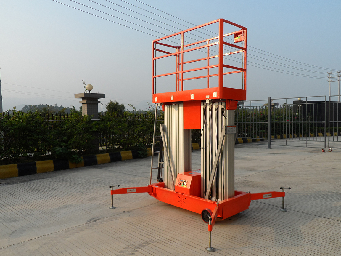 鋁合金升降平臺，自行走升降平臺