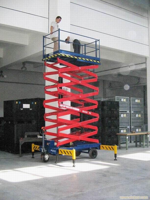 移動(dòng)剪叉高空升降作業(yè)平臺(tái)（帶伸縮臺(tái)面）