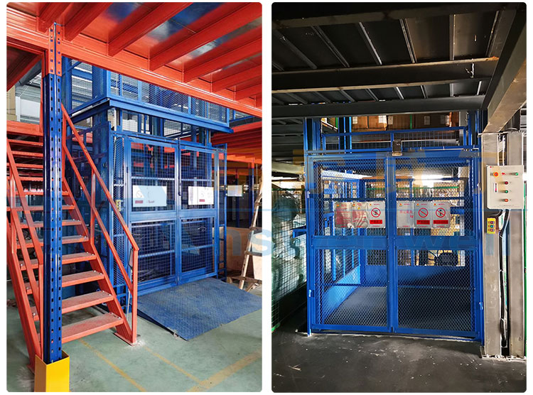 鋼平臺(tái)升降機(jī)（剛結(jié)構(gòu)廠(chǎng)房升降機(jī)）